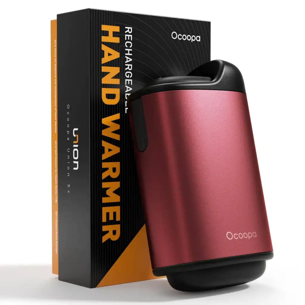 Compact, stylish red travel mug with premium insulation for hot beverages on-the-go.
