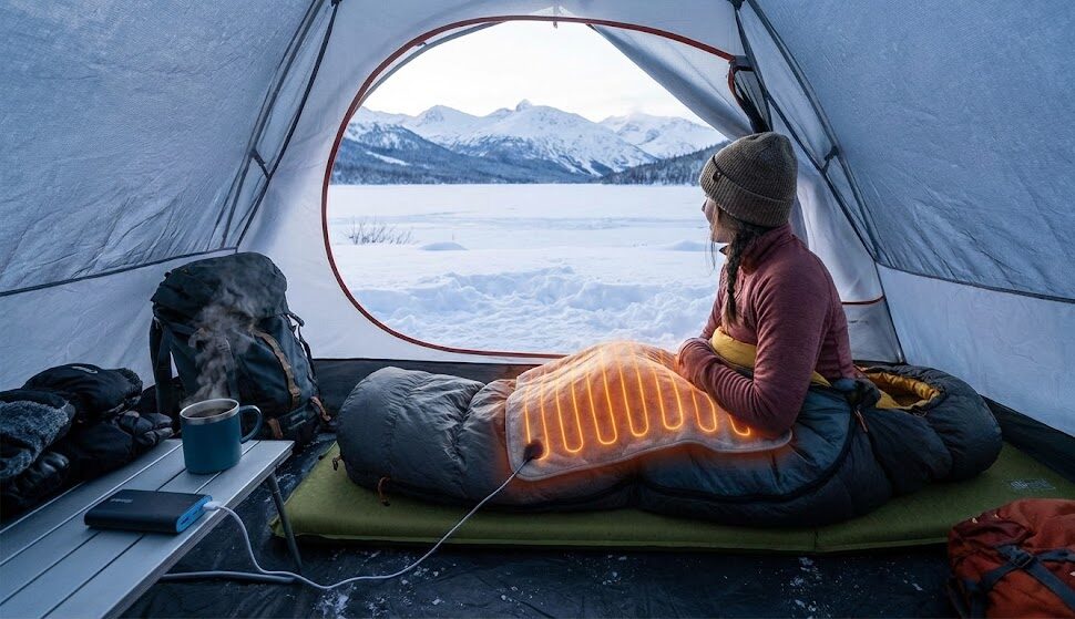 Winter camping
