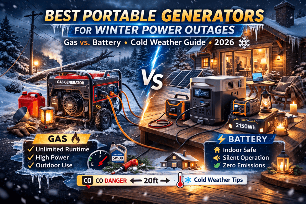 Portable Generator for Winter Power Outages