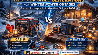 Portable Generator for Winter Power Outages