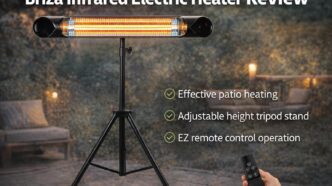 Infrared Electric Patio Heater for Outdoor & Indoor Use.