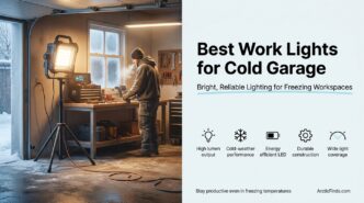 High-performance work light for cold garages and freezing workspaces.